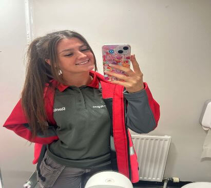 Taylor McGeechan, Rentokil Specialist Hygiene Technician